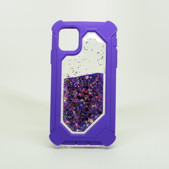 Glitter Purple Galaxy S11 Protective Case - Picture 7 of 7